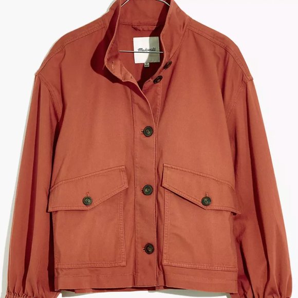 Madewell Bayview Balloon-Sleeve Jacket - Picture 4 of 4